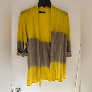 Piazza Sempione Yellow Cashmere Women’s Sweater / M